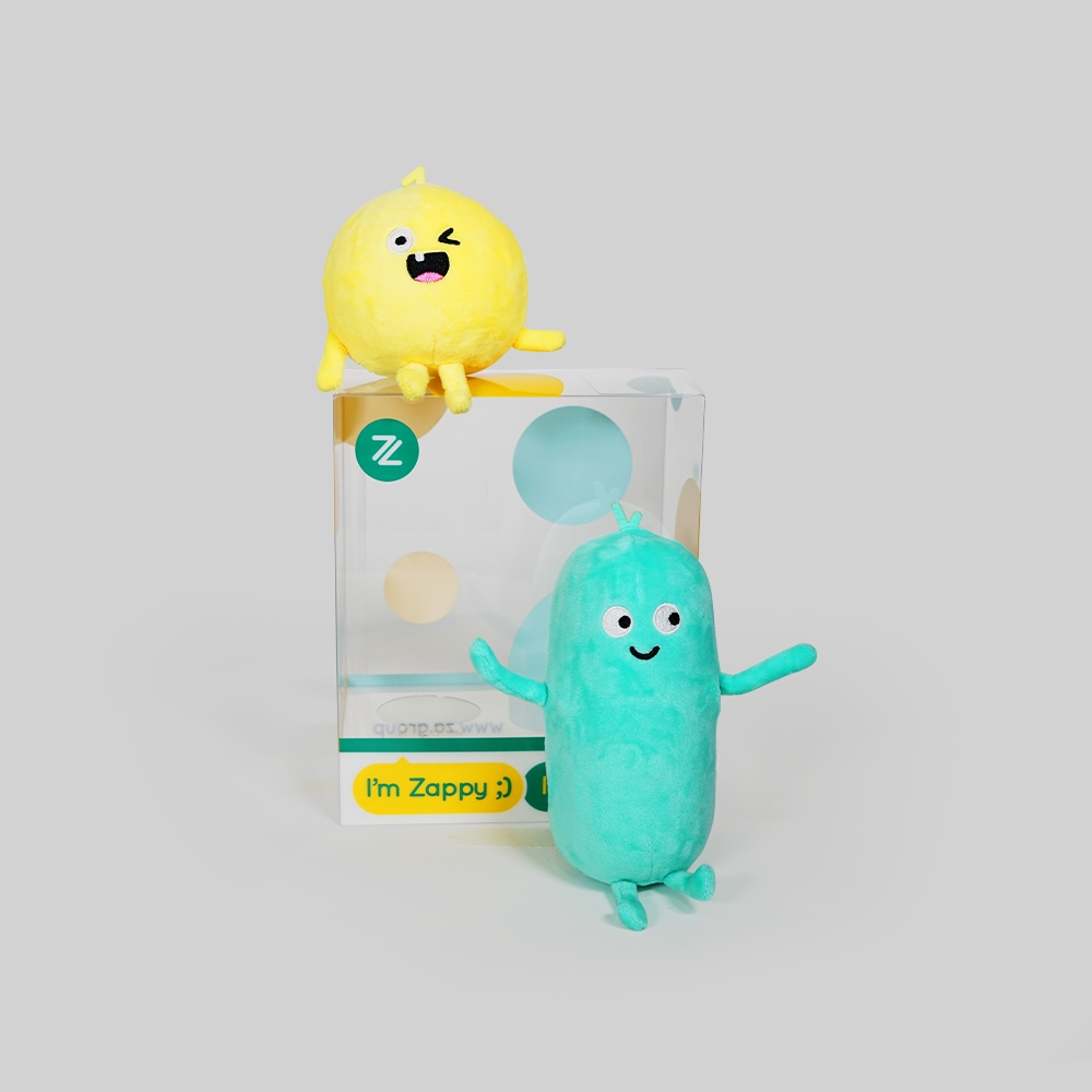 訂製毛公仔 - 眾安銀行 Zappy & Alfie